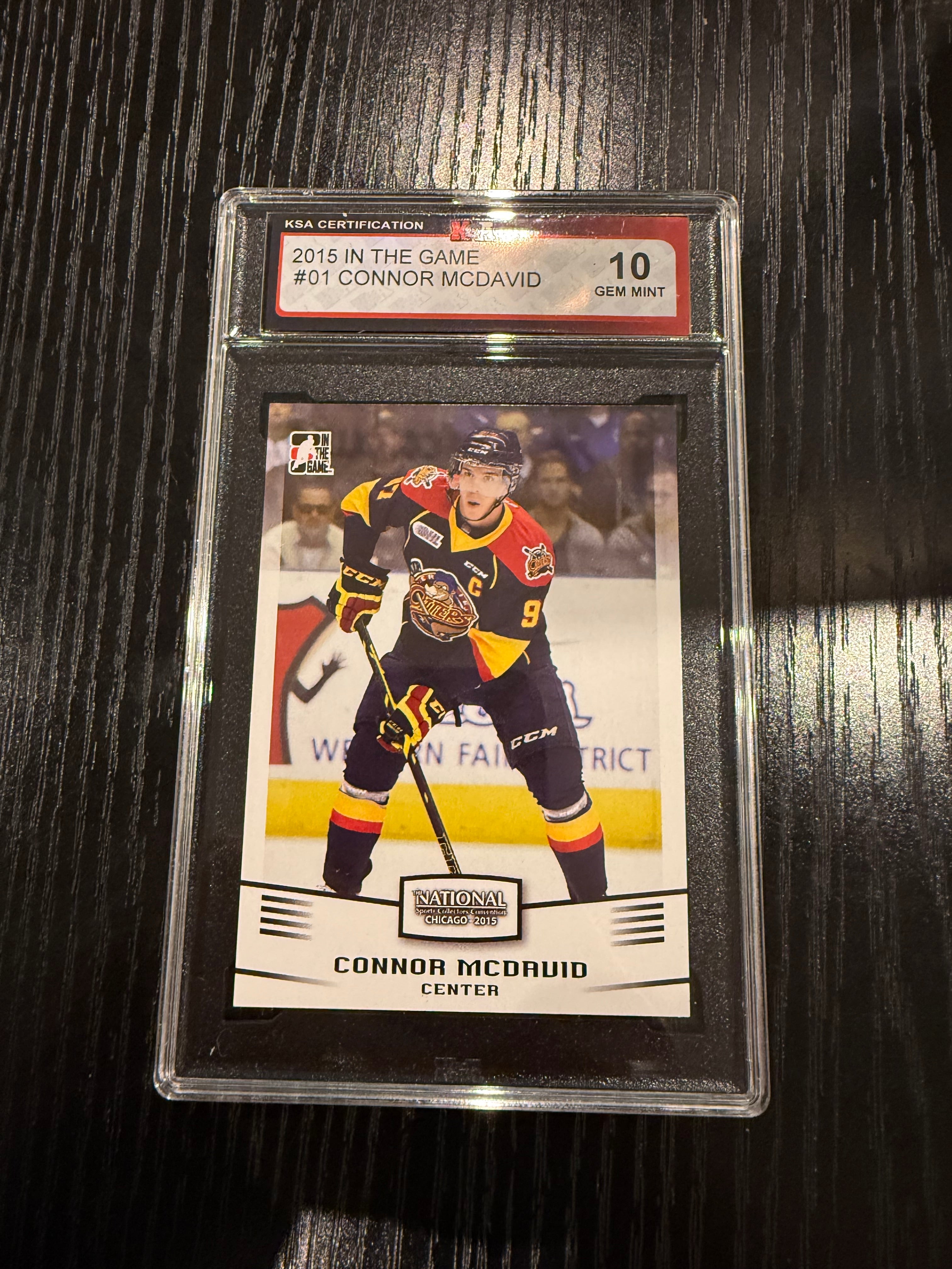 2015-16 ITG Chicago Expo Exclusive Connor McDavid Rookie KSA 10