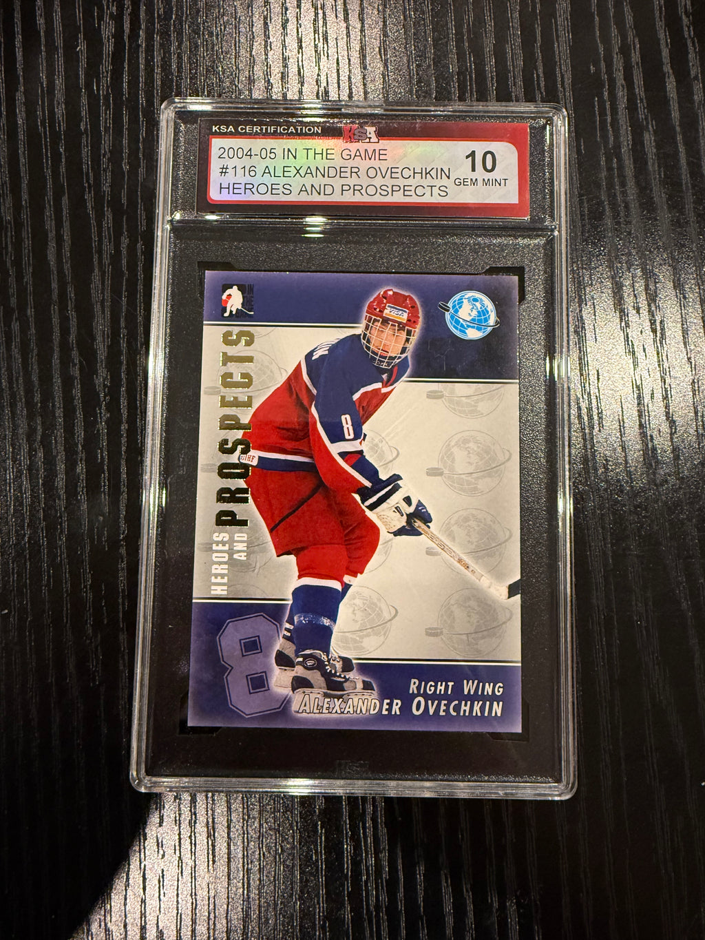 2004-05 ITG Rookie Alexander Ovechkin KSA 10