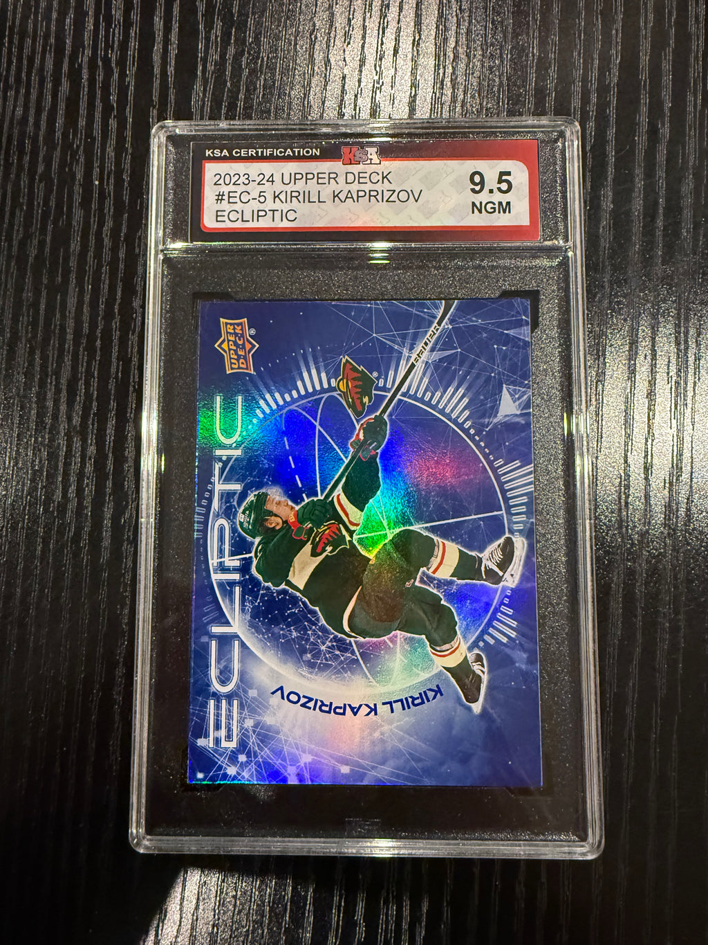 2023-24 Upper Deck Ecliptic Kirill Kaprizov KSA 9.5