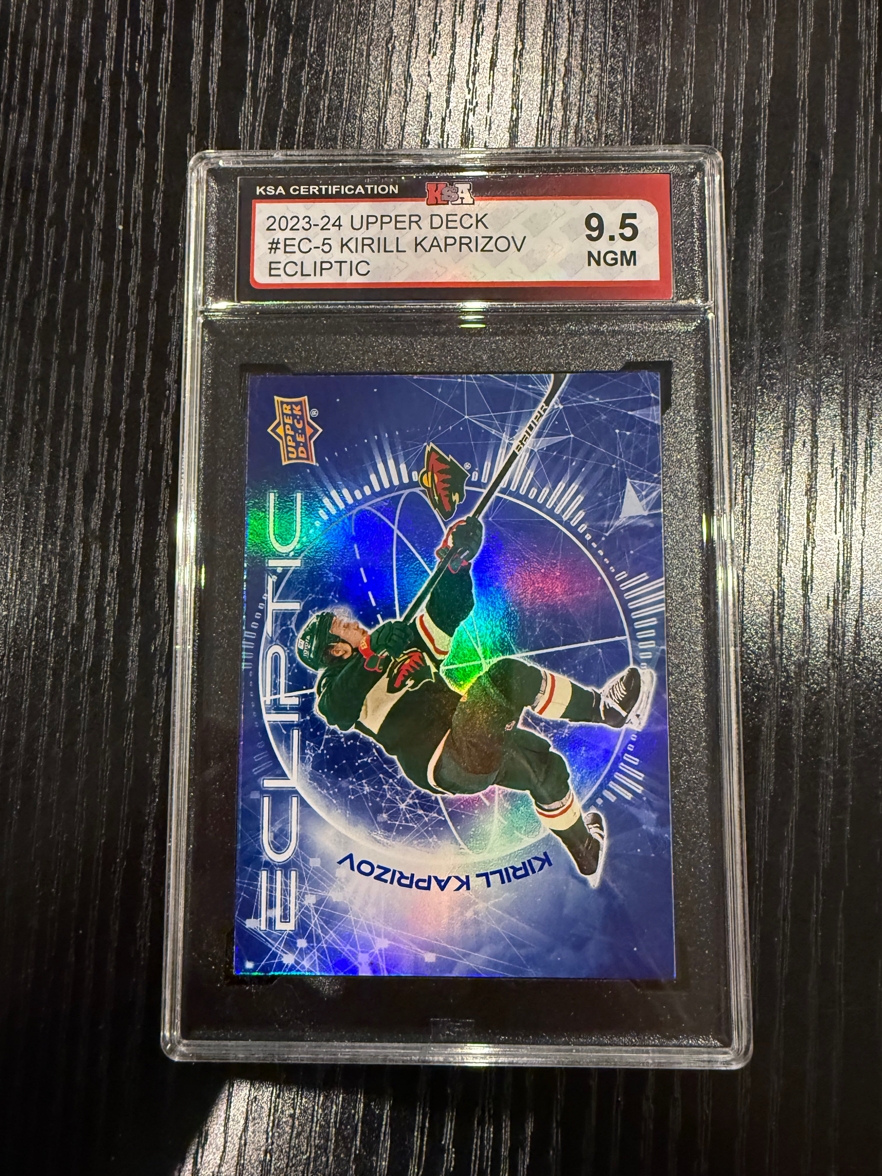 2023-24 Upper Deck Ecliptic Kirill Kaprizov KSA 9.5