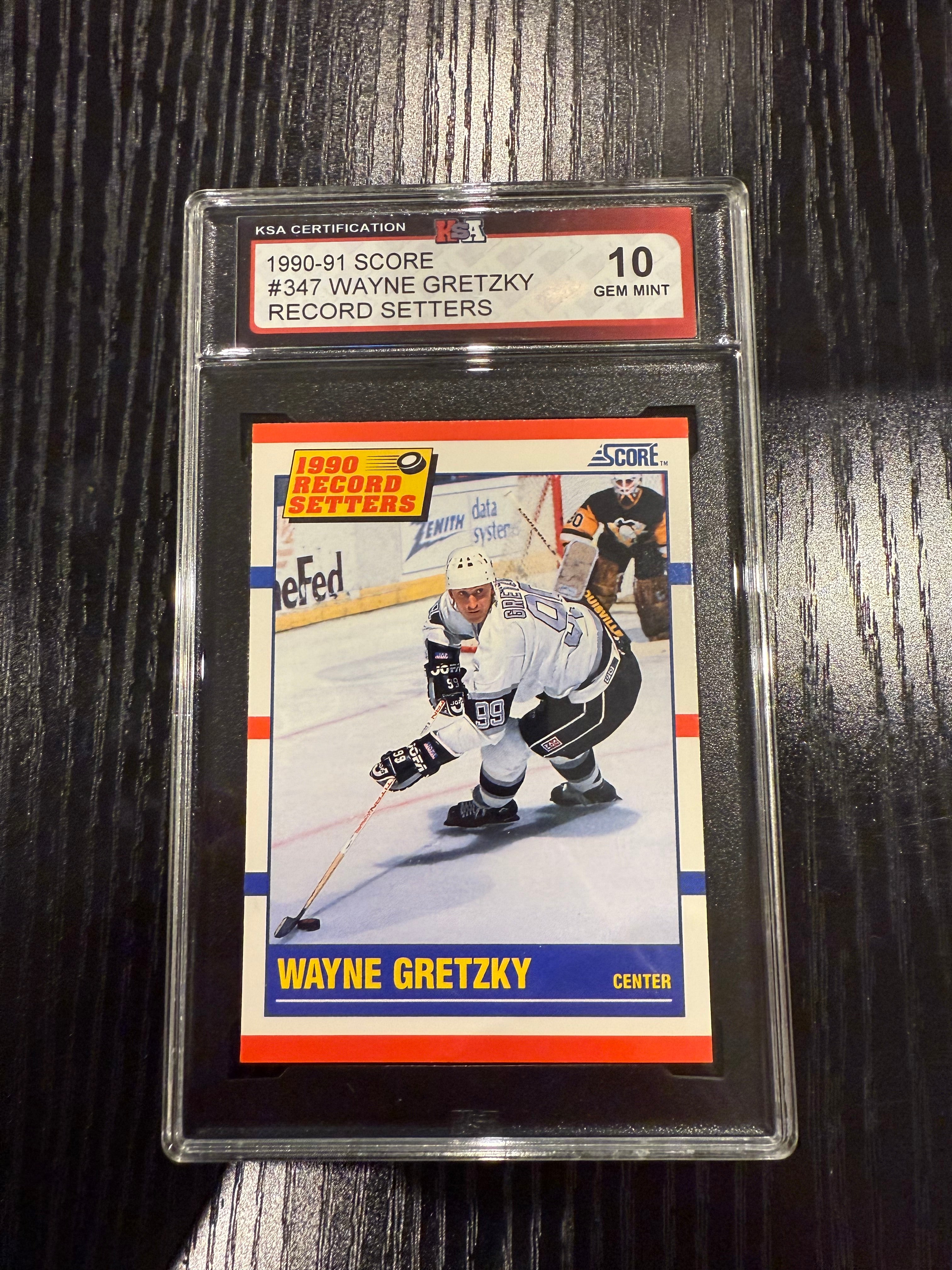 1990-91 Score Wayne Gretzky KSA 10