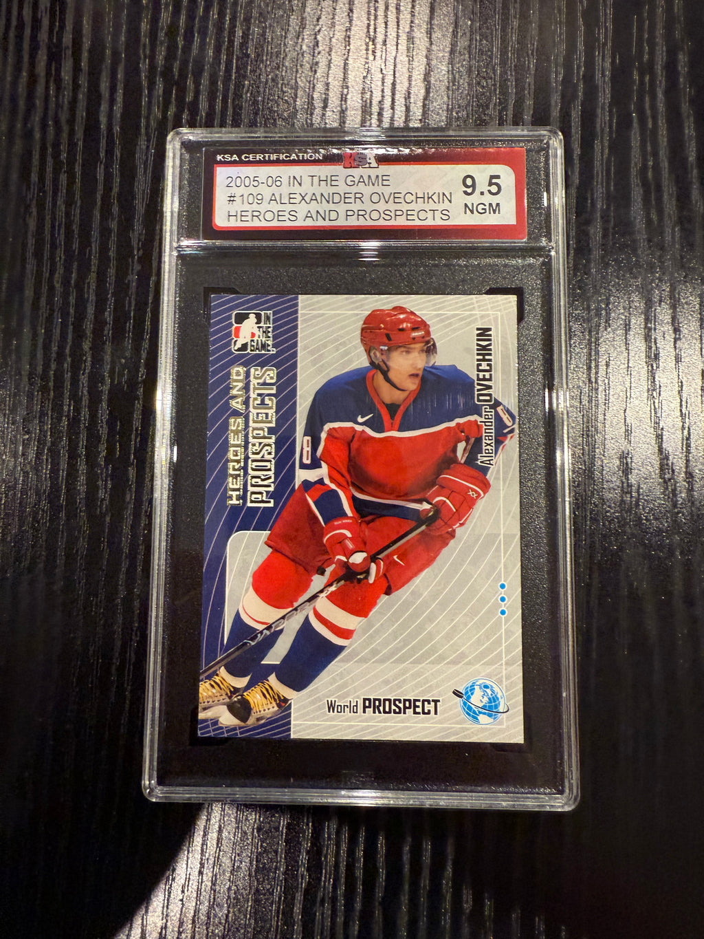 2005-06 ITG Rookie Alexander Ovechkin KSA 9.5