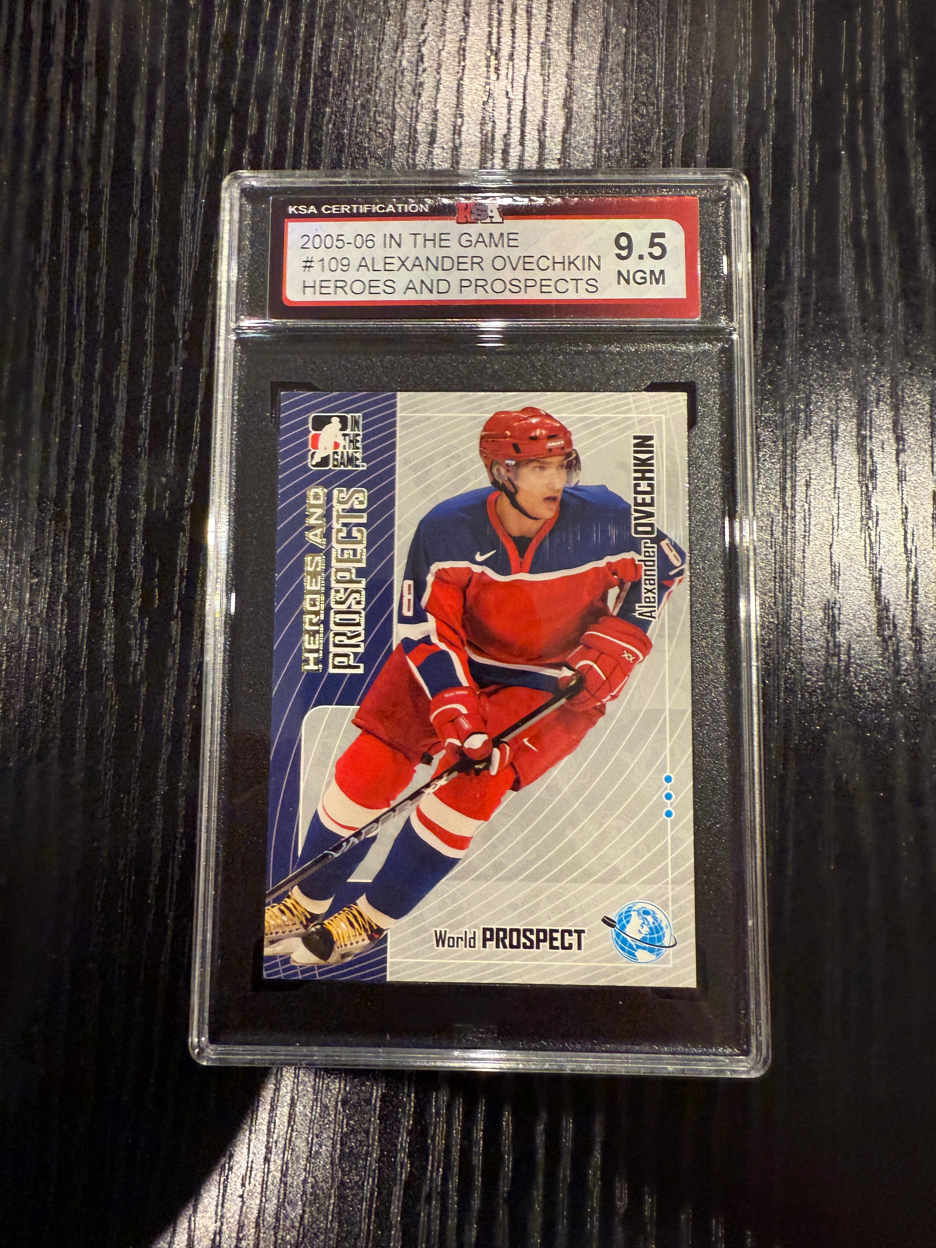 2005-06 ITG Rookie Alexander Ovechkin KSA 9.5