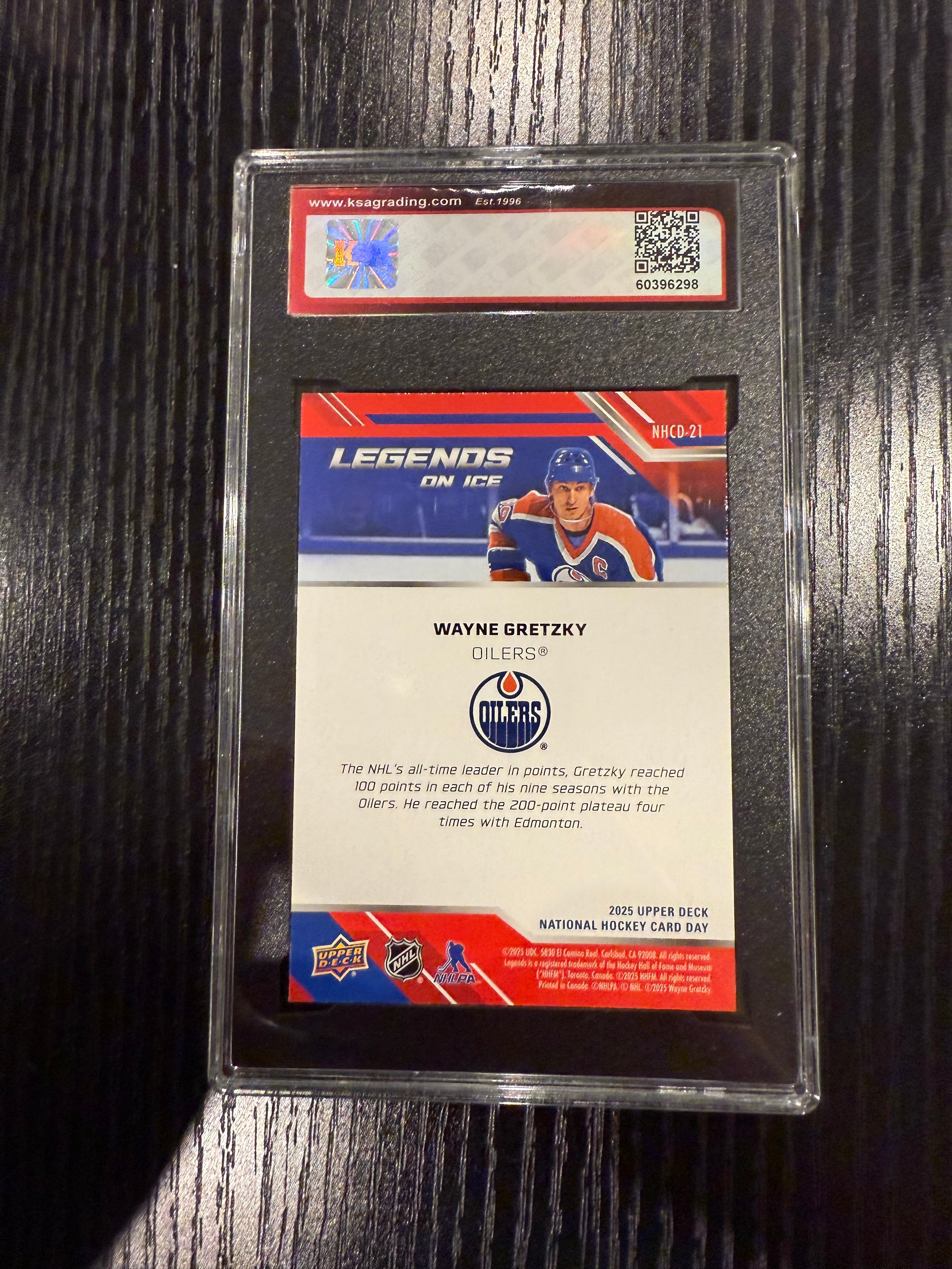 2024-25 UD NHCD Wayne Gretzky KSA 10