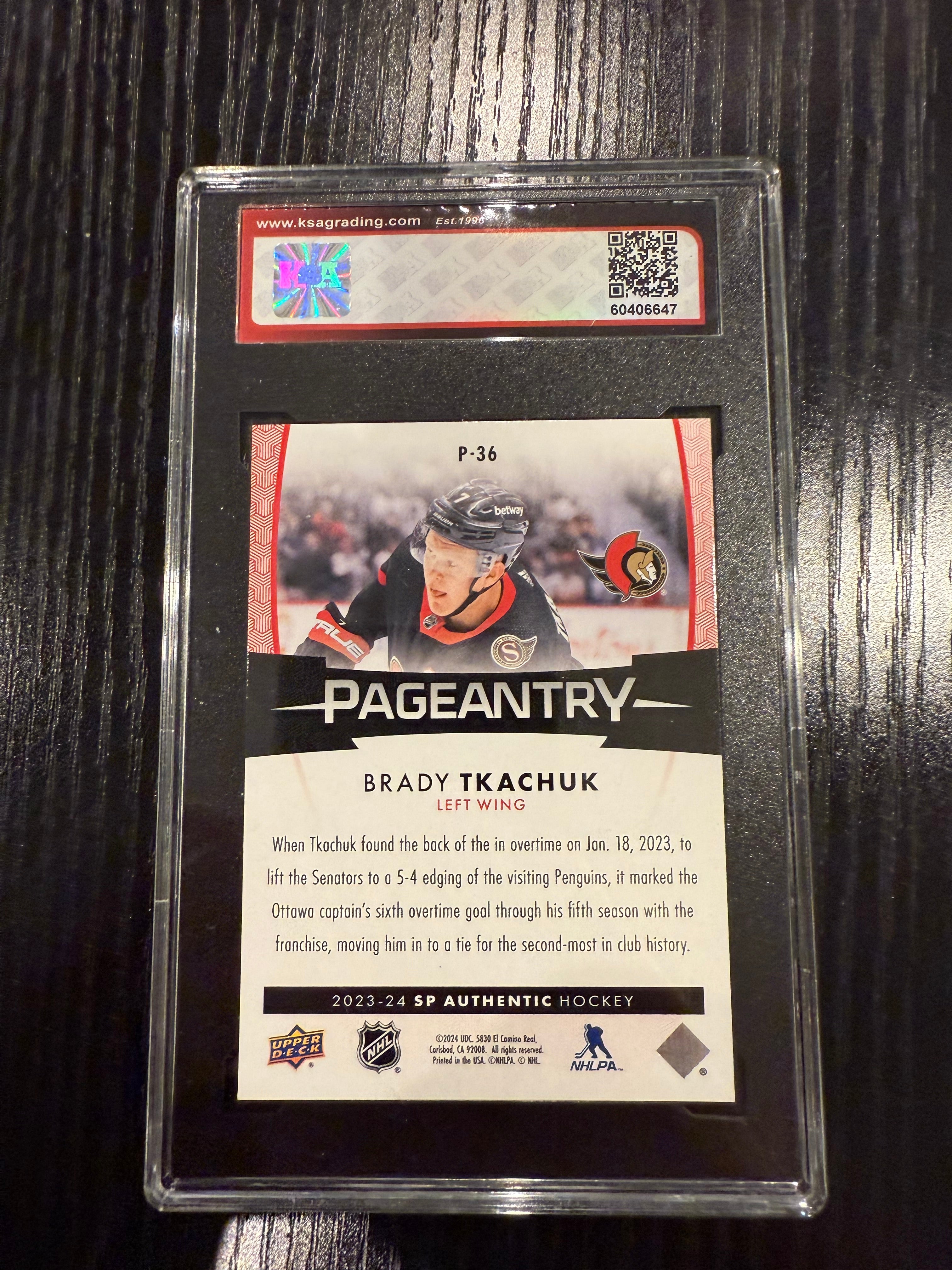 2023-24 SPA Pageantry Brady Tkachuk KSA 10