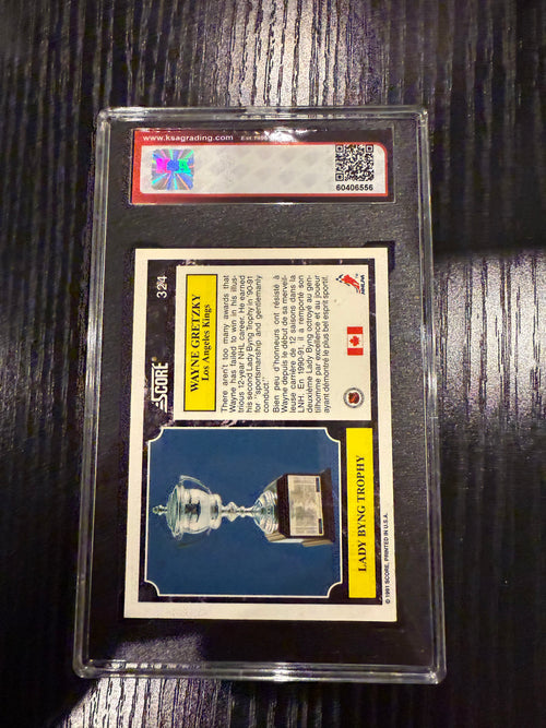 1991-92 Score Wayne Gretzky KSA 10