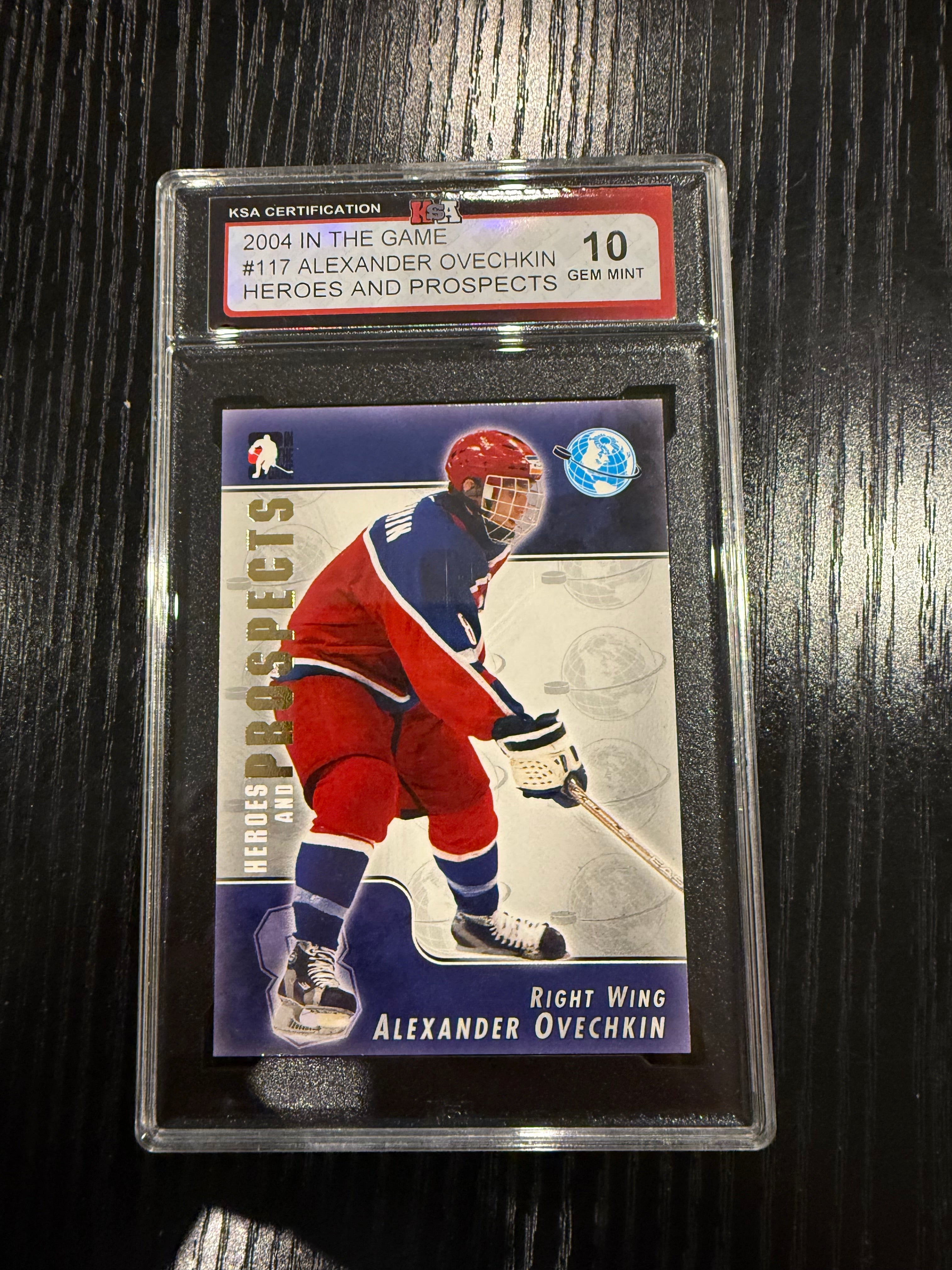 2004-05 ITG Alexander Ovechkin Rookie KSA 10