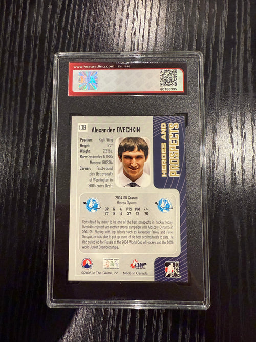 2005-06 ITG Rookie Alexander Ovechkin KSA 9.5