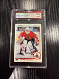 1990-91 Upper Deck Ed Belfour Rookie KSA 9.5