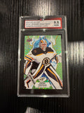 2021-22 UD Ice Jeremy Swayman Green Rookie KSA 9.5