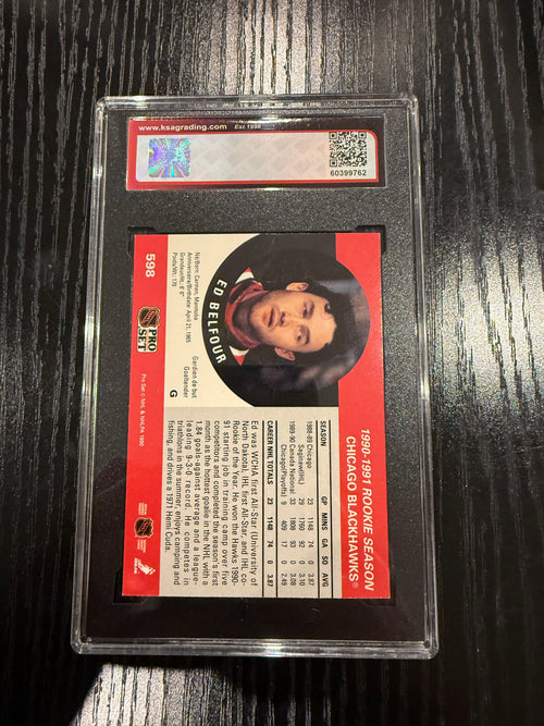 1990-91 Pro Set Ed Balfour Rookie KSA 9.5