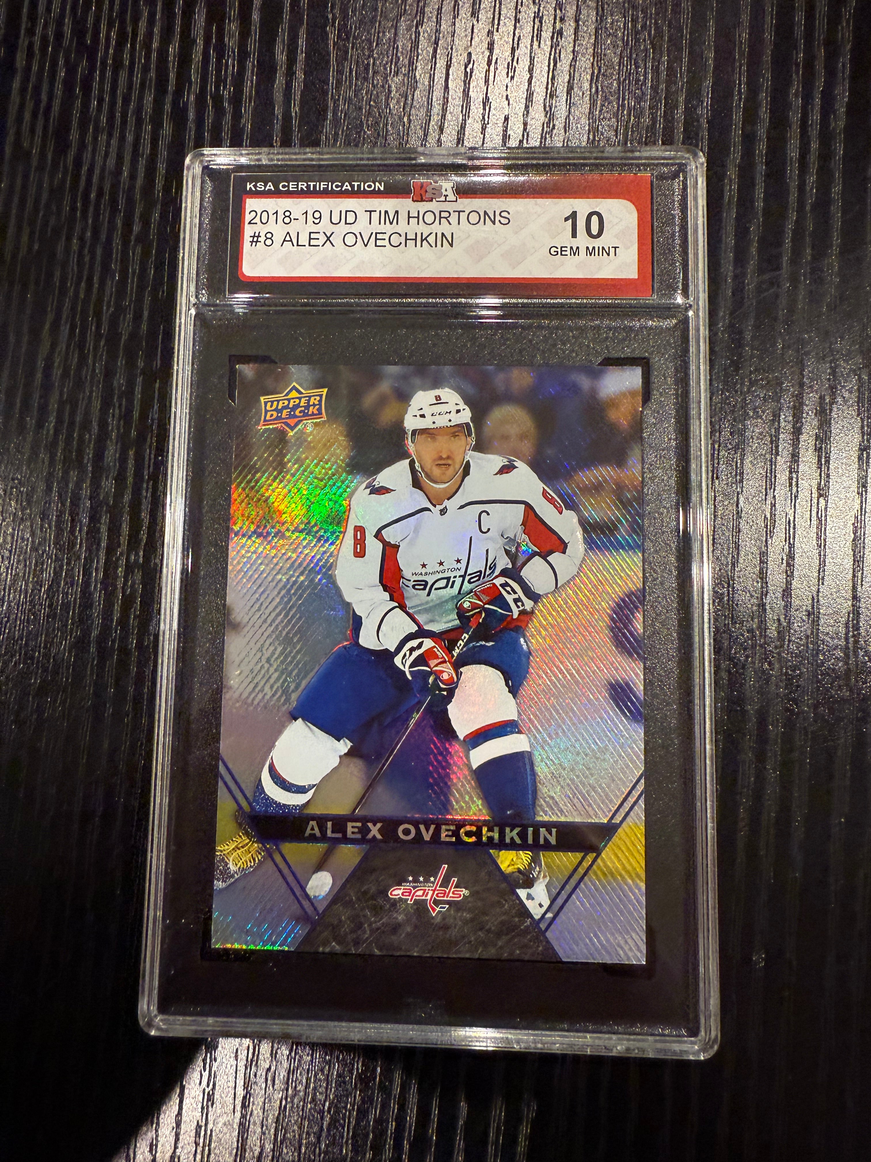 2018-19 UD Tim Hortons Alex Ovechkin KSA 10