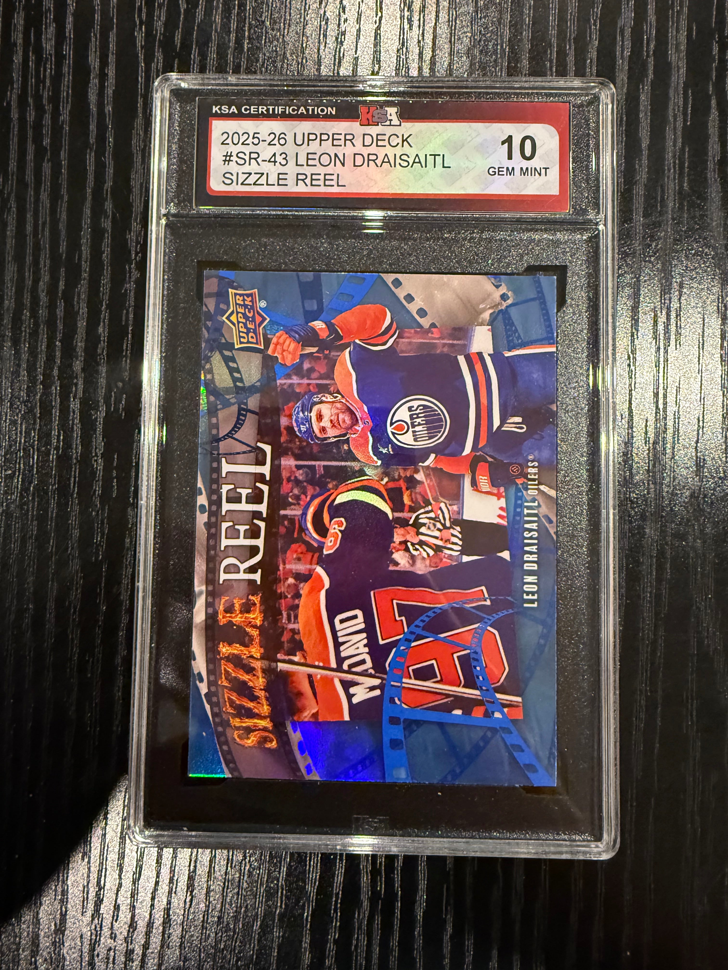 2024-25 Upper Deck Sizzle Reel Leon Draisaitl KSA 10