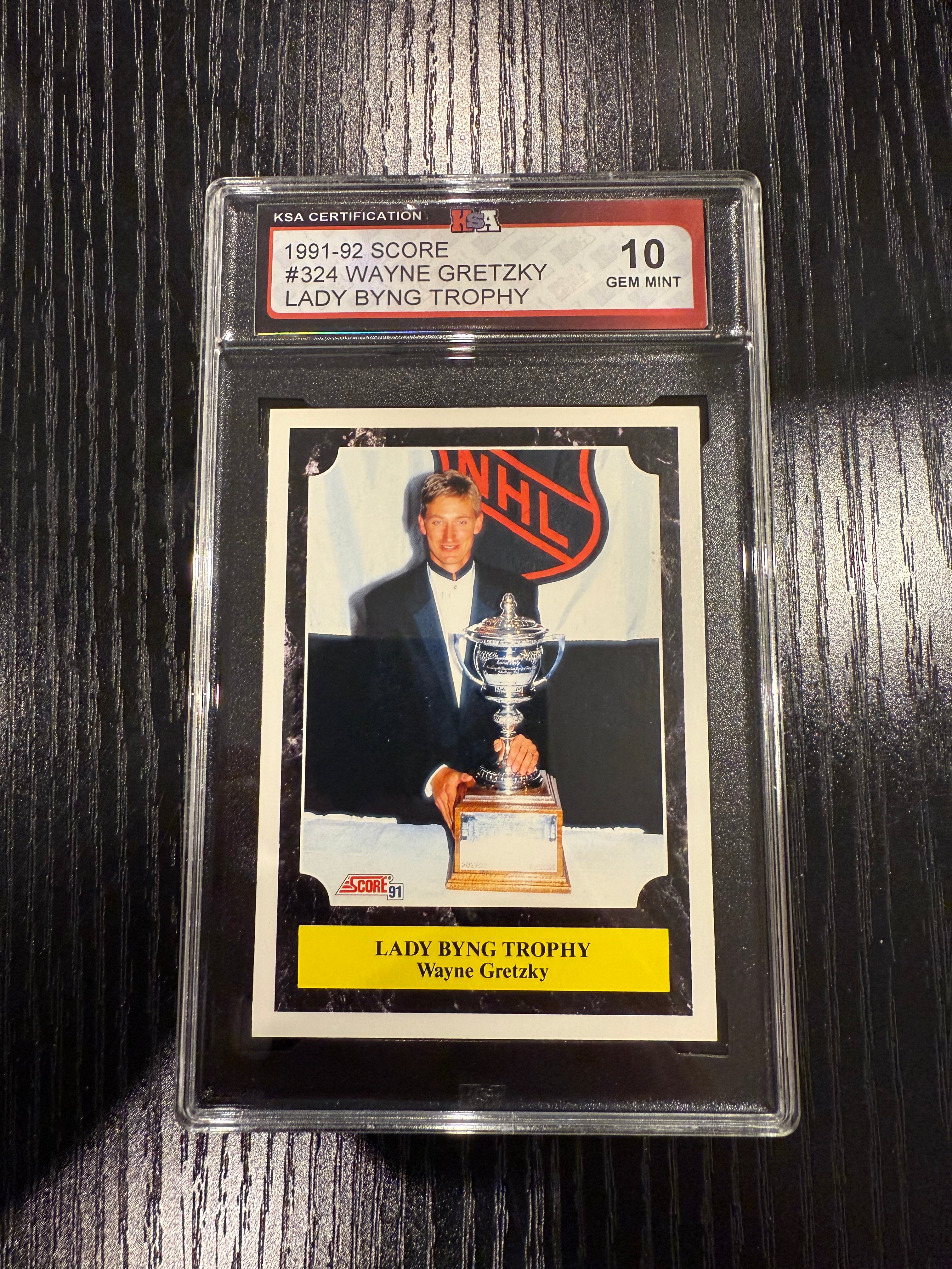 1991-92 Score Wayne Gretzky KSA 10