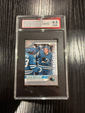 2024-25 Topps Now Rookie Macklin Celebrini Rookie 9.5