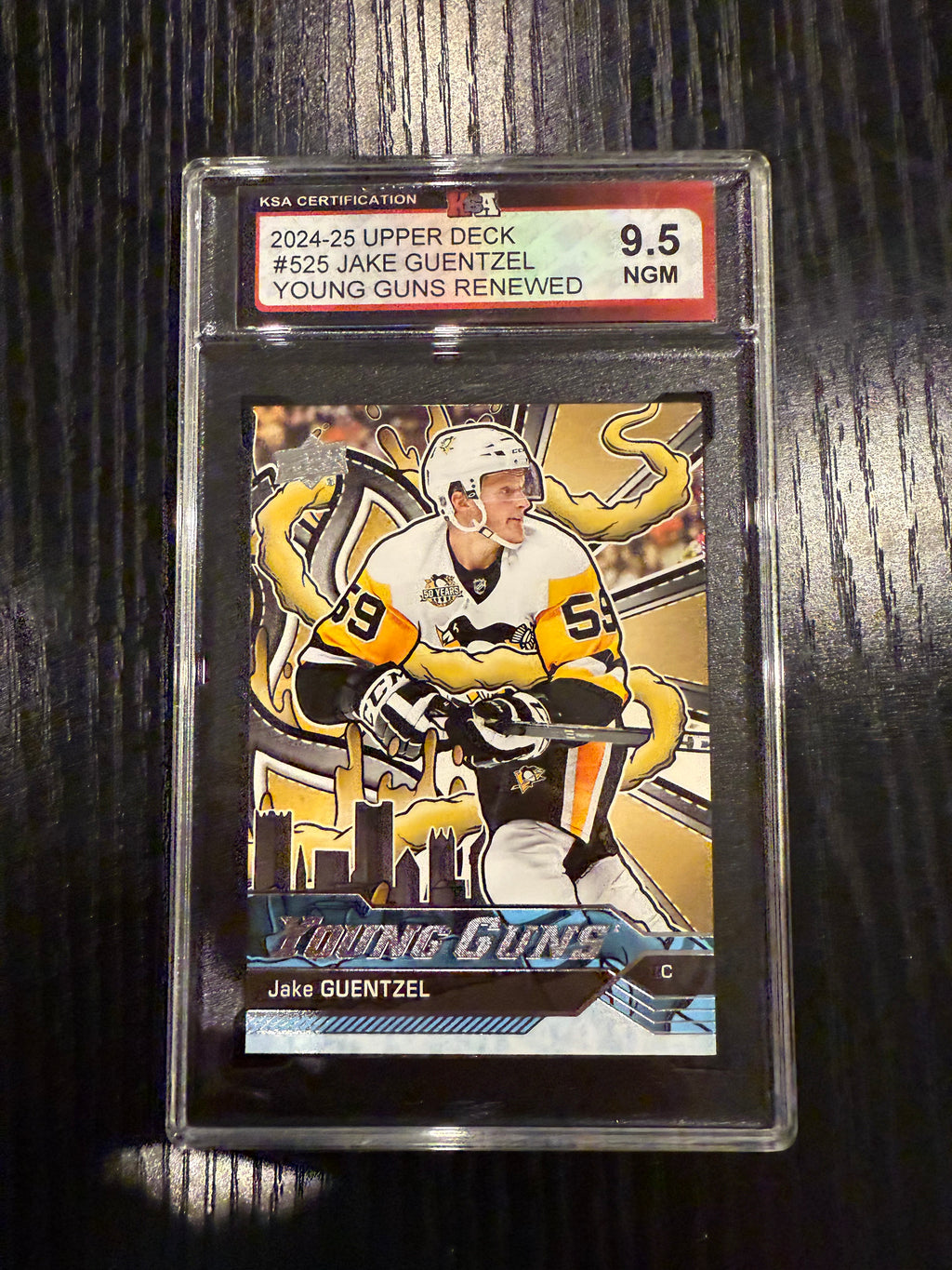 2024-25 Upper Deck YG Renewed Jake Guentzel KSA 9.5