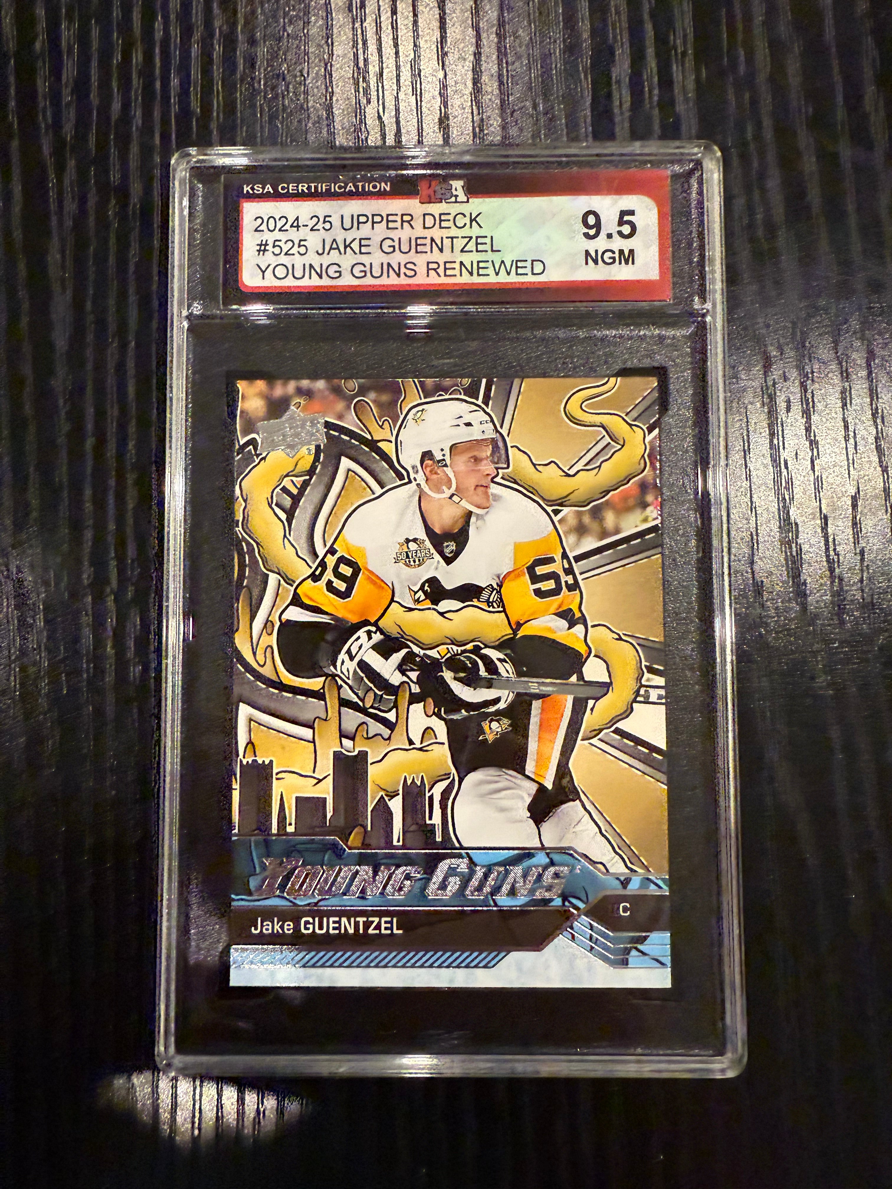 2024-25 Upper Deck YG Renewed Jake Guentzel KSA 9.5