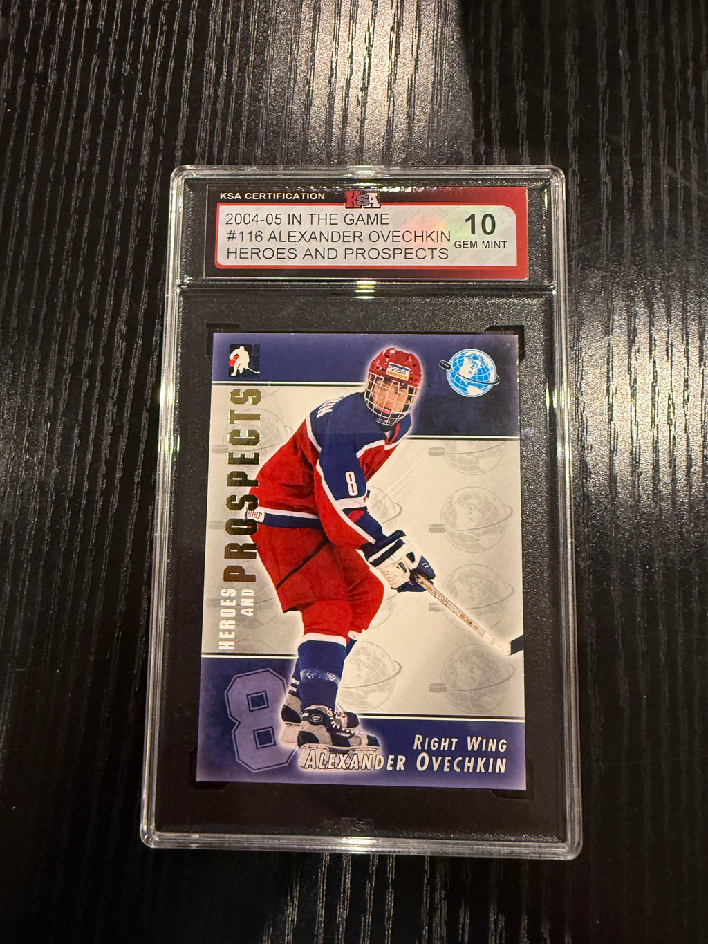2004-05 ITG Rookie Alexander Ovechkin KSA 10
