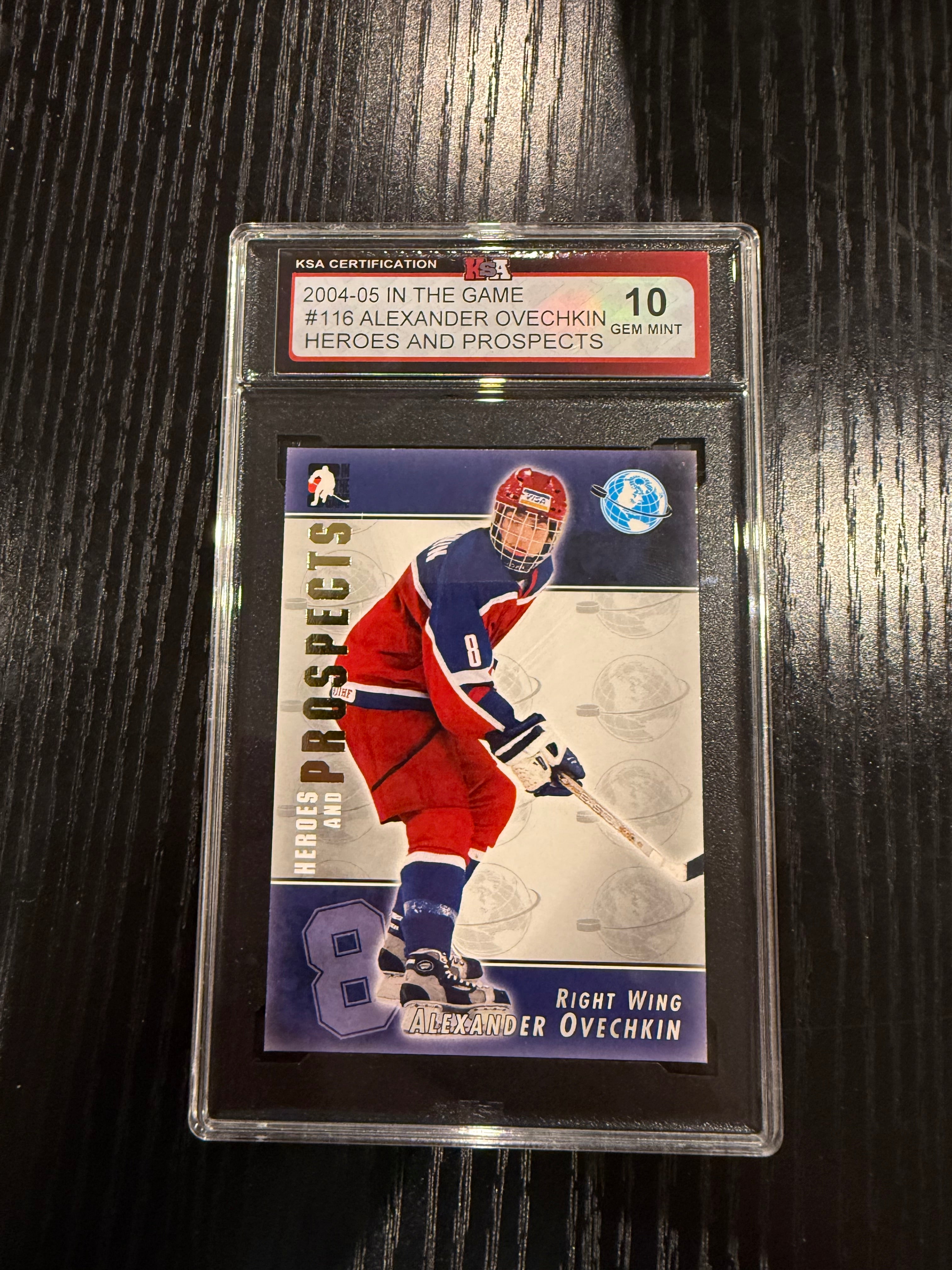 2004-05 ITG Rookie Alexander Ovechkin KSA 10