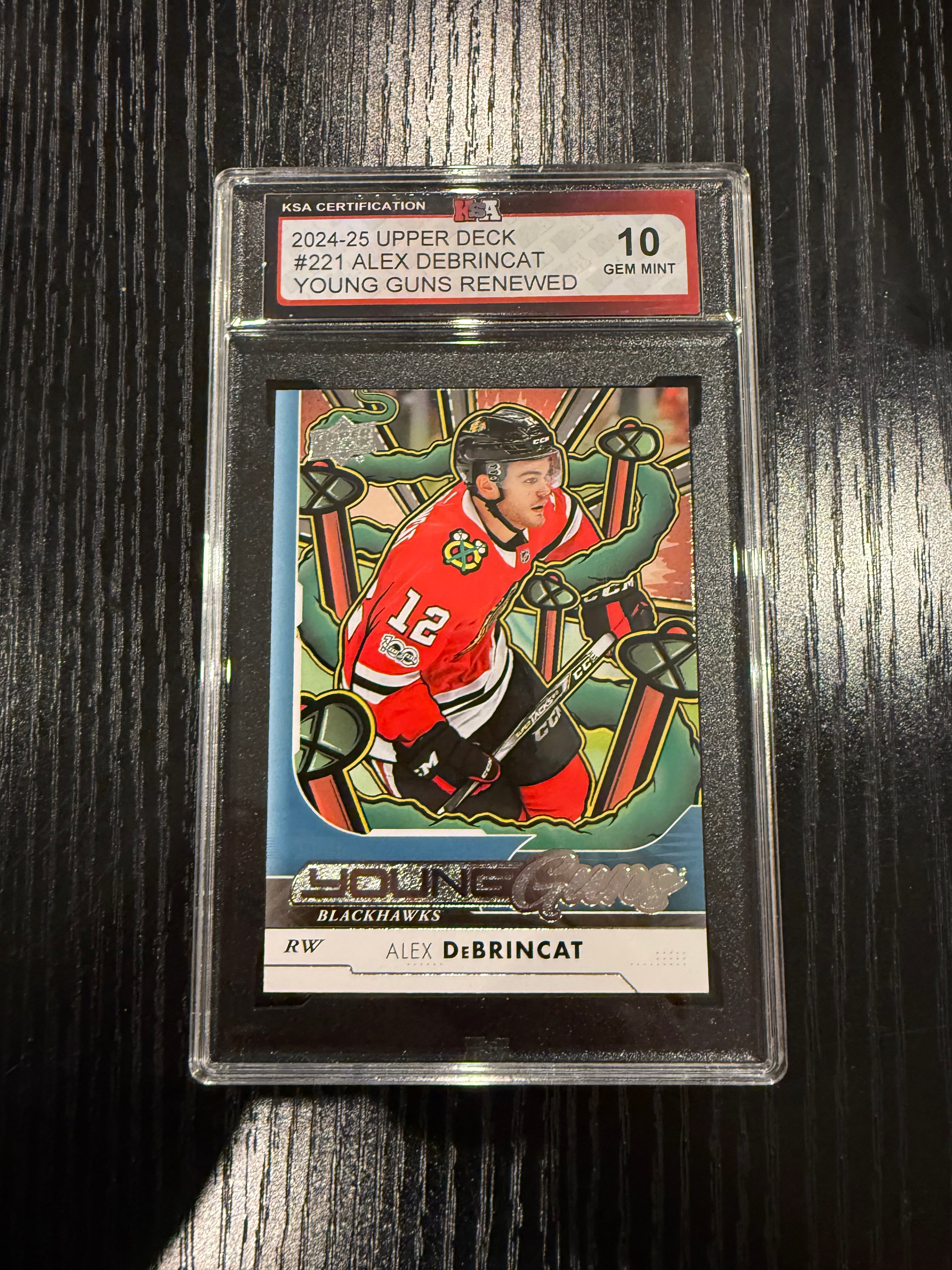 2024-25 UD Young Guns Renewed Alex Debrincat KSA 10