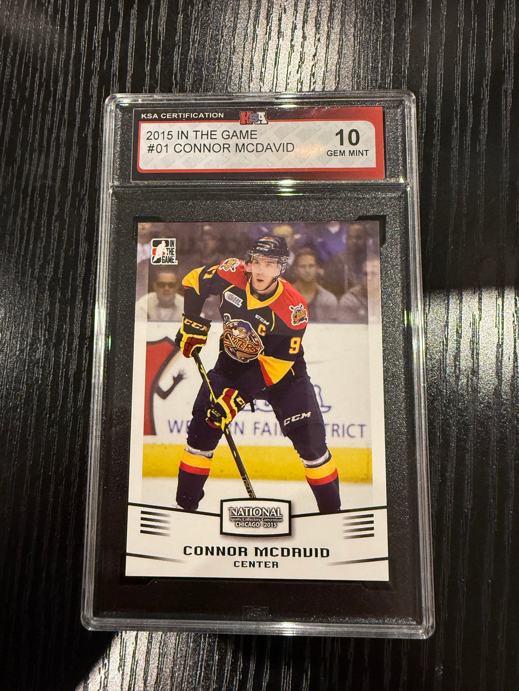 2015-16 ITG Chicago Expo Exclusive Connor McDavid Rookie KSA 10