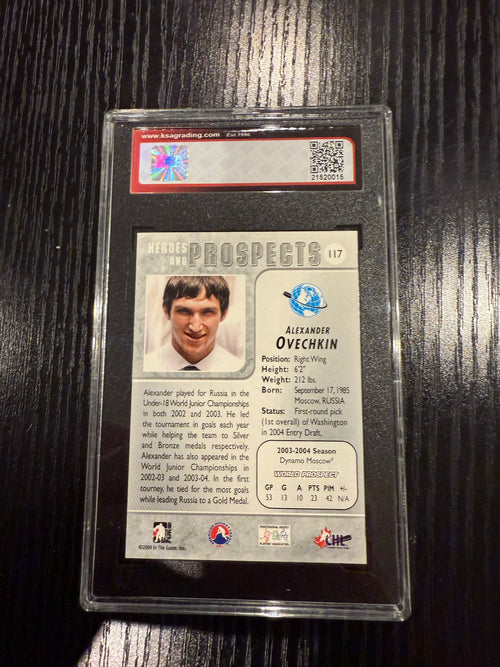 2004-05 ITG Alexander Ovechkin Rookie KSA 10