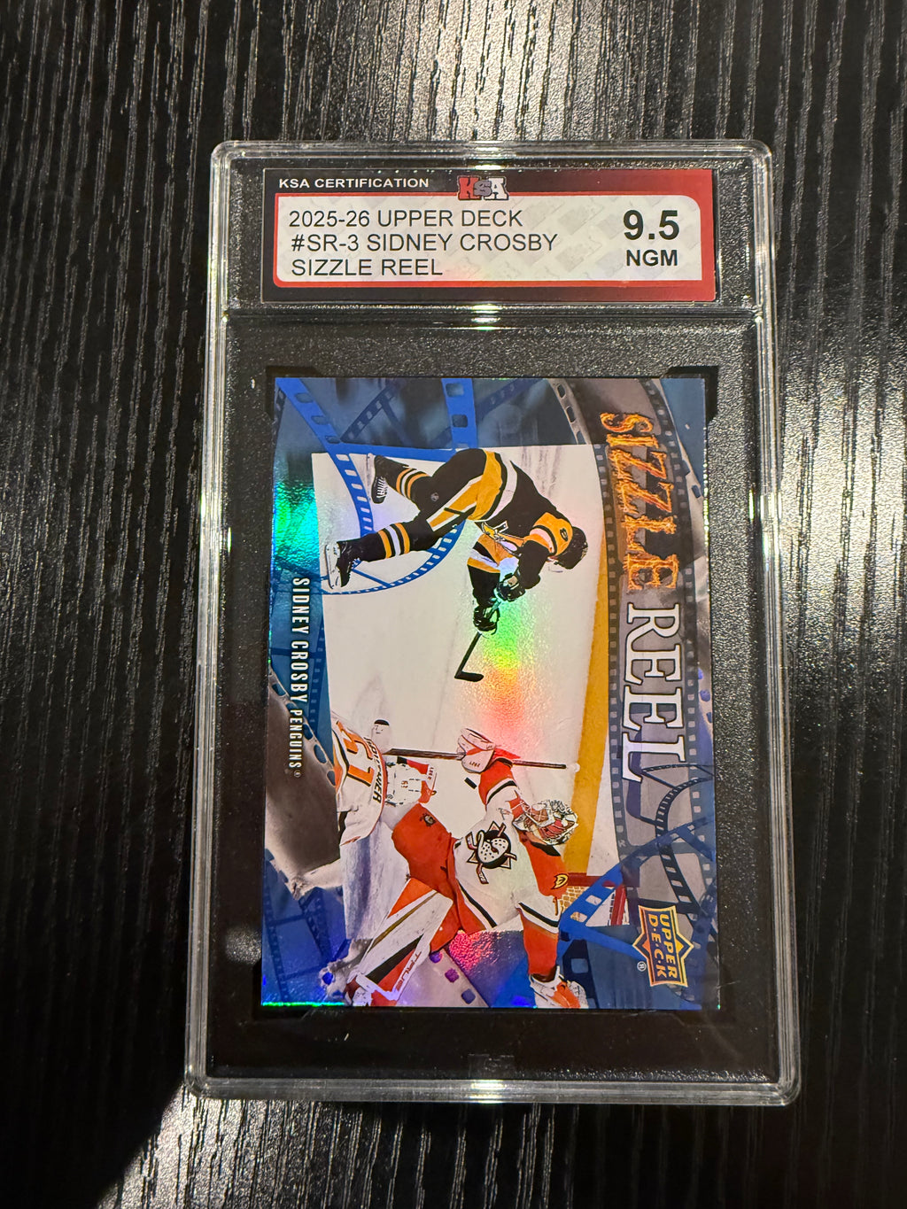 2024-25 UD Sizzle Reel Sidney Crosby KSA 9.5