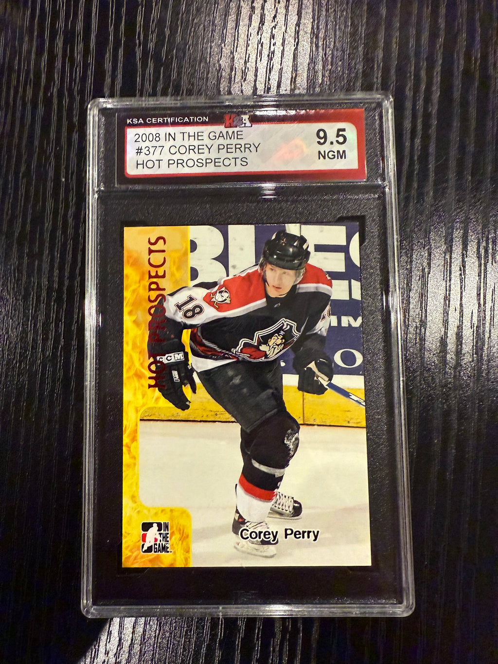 2008 ITG Corey Perry Hot Prospects KSA 9.5